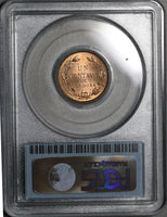 1940 PCGS MS 64 Red Nicaragua 1 Centavo Volcanos Coin Full Red (21012004D)