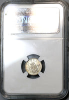 1897 NGC MS 65 Norway 10 Ore Oscar II Silver Oscar II Mint State Coin (19091205C)