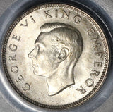 1946 PCGS MS 64 New Zealand Shilling Mint State Last Silver Coin (20012303C)