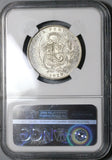 1929 NGC MS 63 Peru 1/2 Sol Seated Liberty Silver Coin (22101201C)