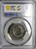 1795 PCGS VF 30 Peru 2 Reales Charles IIII Spain Colonial Silver Coin (22032601C)