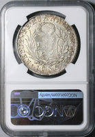 1835 NGC XF 45 Peru 8 Reales Lima Silver Dollar Coin (21102501C)