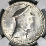 1947-S NGC MS 65 Philippines Peso MacArthur Mint State -Silver Coin (22050804C)