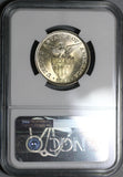 1921 NGC MS 62 Philippines 50 Centavos Silver USA Coin (20102504C)