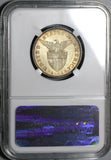 1921 NGC MS 63 Philippines 50 Centavos Mint State Silver Coin (20012302C)