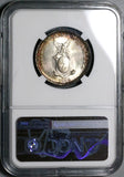 1945-S NGC MS 66+ Philippines Silver 50 Centavos GEM WWII USA Coin (23011901D)