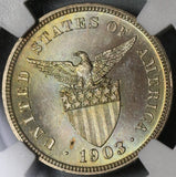 1903 NGC PF 65 Philippines 5 Centavos Gem Proof USA Coin (19100601D)