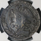 1835 NGC XF Det Philippines 8 Reales Y II Counterstamp Mexico Zacatecas Zs Coin (22020801D