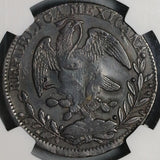 1835 NGC XF Det Philippines 8 Reales Y II Counterstamp Mexico Zacatecas Zs Coin (22020801D