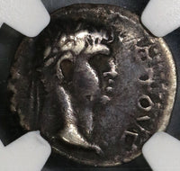 38 NGC VF Pontic Kingdom Nero & Polemo II AR Drachm Roman Empire (19090202C)