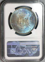 1898 NGC MS 65 Portugal 1000 Reis India Discovery Mint State Coin (19091903C)