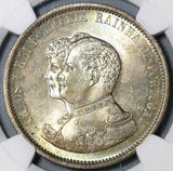 1898 NGC MS 65 Portugal 1000 Reis India Discovery Mint State Coin (21031302C)