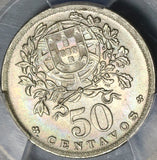 1946 PCGS MS 64 Portugal 50 Centavos Liberty Head Key Date Coin POP 8/0 (21042901C)