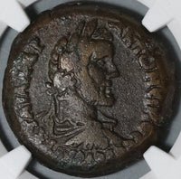 147 NGC VF Antoninus Pius Roman Egypt Alexandria Drachm Victory Trophy (20080402C)