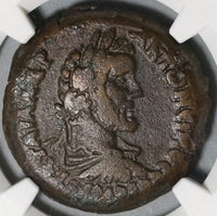 147 NGC VF Antoninus Pius Roman Egypt Alexandria Drachm Victory Trophy (20080402C)