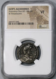 146 Antoninus Pius Egypt Alexandria Tetradrachm Demeter Bust NGC VF (18120501C)