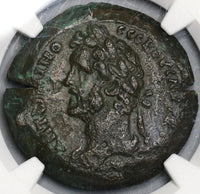 152 NGC Ch XF Antoninus Pius Roman Egypt Alexandria Drachm Tyche Year 16 (19040101C)