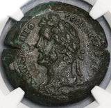 152 NGC Ch XF Antoninus Pius Roman Egypt Alexandria Drachm Tyche Year 16 (19040101C)