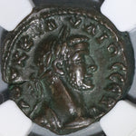 269 NGC AU 5/5 Claudius II Roman Egypt Alexandria Tetradrachm Hermanubis Bust Pedigree (21090503C)