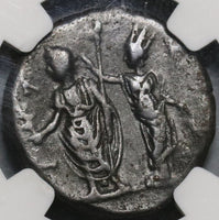 187 NGC VF Commodus Roman Egypt Tetradrachm Alexandria Crowning Emperor (21092003C)