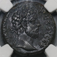 189 NGC Ch VF Commodus Alexandria Roman Egypt Tetradrachm Eagle (18102504C)