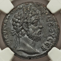 189 NGC Ch VF Commodus Alexandria Roman Egypt Tetradrachm Eagle (18102504C)