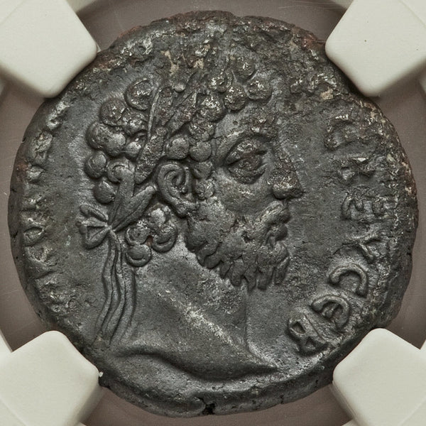 189 NGC Ch VF Commodus Alexandria Roman Egypt Tetradrachm Eagle (18102504C)
