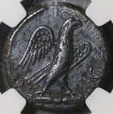189 NGC Ch VF Commodus Alexandria Roman Egypt Tetradrachm Eagle (18102504C)