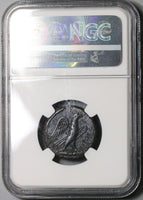 189 NGC Ch VF Commodus Alexandria Roman Egypt Tetradrachm Eagle (18102504C)