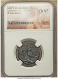 189 NGC Ch VF Commodus Alexandria Roman Egypt Tetradrachm Eagle (18102504C)