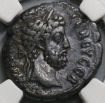 189 NGC VF Commodus Alexandria Roman Egypt Tetradrachm Helios Sun God Head (21092004C)