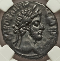 186 NGC Ch VF Commodus Roman Egypt Alexandria Tetradrachm Zeus Head (21092002C)