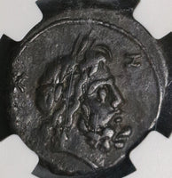 186 NGC Ch VF Commodus Roman Egypt Alexandria Tetradrachm Zeus Head (21092002C)