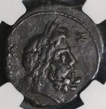 186 NGC Ch VF Commodus Roman Egypt Alexandria Tetradrachm Zeus Head (21092002C)