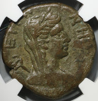 68 NGC VF Galba Roman Egypt Alexandria Tetradrachm Eirene Bust Year 1 (20080401C)