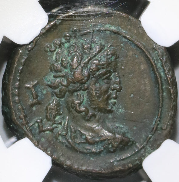 267 NGC Ch XF Gallienus Egypt Alexandria Tetradrachm Selene Moon Bust Pedigree (21090504C)