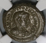 242 NGC XF Gordian III Roman Egypt Alexandria Tetradrachm Tyche Standing Year 6 (19113002C)