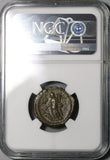 242 NGC XF Gordian III Roman Egypt Alexandria Tetradrachm Tyche Standing Year 6 (19113002C)