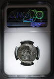 129 Hadrian Roman Egypt Alexandria Tetradrachm Helios Sun God Year 14 NGC Ch F (19082004C)