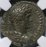 129 NGC Ch VF Hadrian Egypt Alexandria Tetradrachm Helios Sun God (21091703C)