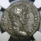 129 NGC Ch VF Hadrian Egypt Alexandria Tetradrachm Helios Sun God (21091703C)