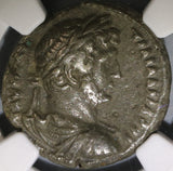 129 NGC Ch VF Hadrian Egypt Alexandria Tetradrachm Helios Sun God (21091703C)