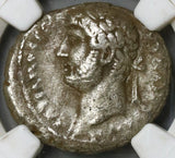 134 Hadrian Roman Egypt Alexandria Tetradrachm Nilus Bust NGC Ch VF (19040903C)
