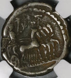 121 Hadrian Alexandria Roman Egypt Tetradrachm Emperor Chariot Ext Rare R4 NGC F (20042703C)