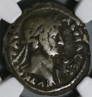 121 Hadrian Alexandria Roman Egypt Tetradrachm Emperor Chariot Ext Rare R4 NGC F (20042703C)