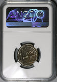 121 Hadrian Alexandria Roman Egypt Tetradrachm Emperor Chariot Ext Rare R4 NGC F (20042703C)