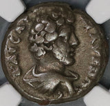 155 NGC Ch F Marcus Aurelius Roman Egypt Alexandria Tetradrachm Dikaiosyne (21091704C)