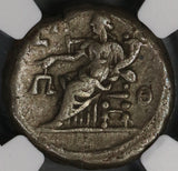 155 NGC Ch F Marcus Aurelius Roman Egypt Alexandria Tetradrachm Dikaiosyne (21091704C)