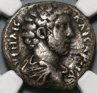 150 Marcus Aurelius Caesar Roman Egypt Alexandria Tetradrachm Nilus Bust Rare Unpublished NGC VF (19112003C)