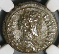 151 NGC Ch VF Marcus Aurelius Caesar Egypt Alexandria Rare Tetradrachm Isis Tyche (20011804C)